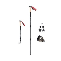 Bastoncini Telescopici in Carbonio