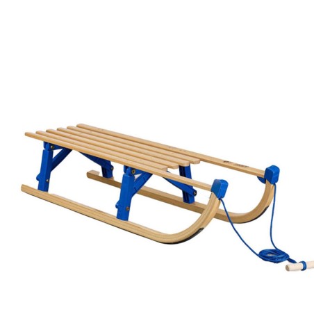 Slittino in legno Davos pieghevole 100cm