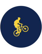 Mountain bike MTB per percorsi off-road